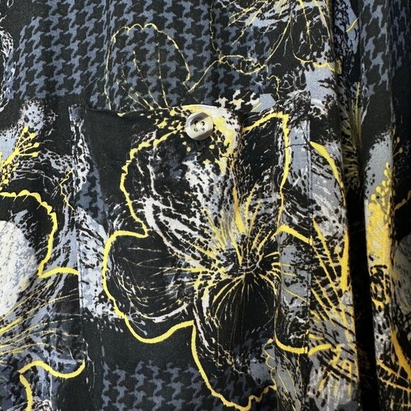 2/$30 Caribbean Blues Mens Hawaiian Button Down Shirt Size XL Blue Beach Surfer - Picture 11 of 11